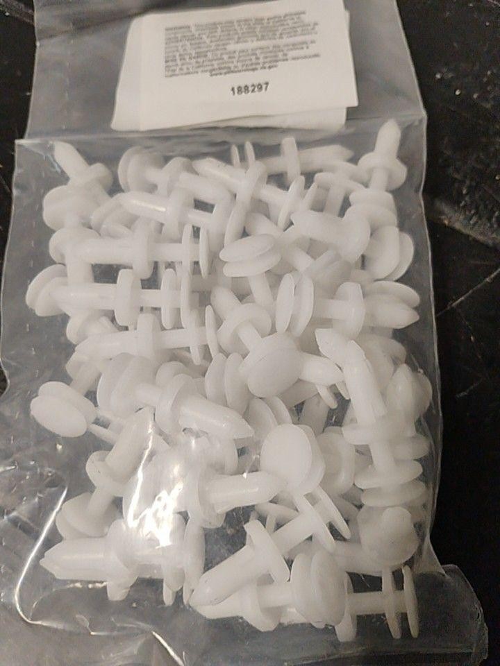 GM Door Trim Panel Push Retainer Clips Pack of 50 Fits 1/4" Hole Replaces 159603