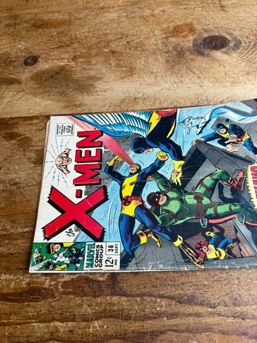 X-Men #36 Marvel Comics 1967 Silver Age Mekano Appearance M - Picture 16 of 17