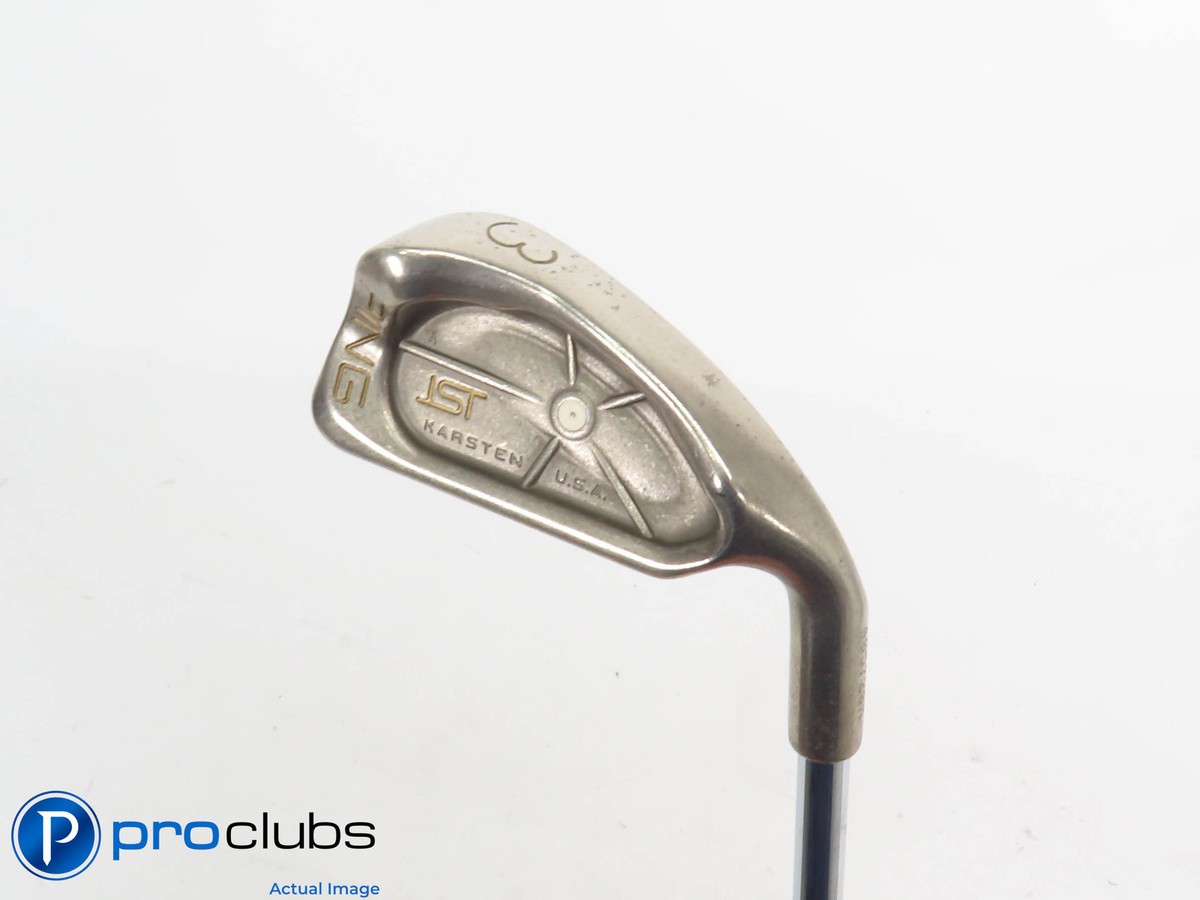 Left Handed Ping ISI Karsten 4 Iron Stiff Graphite Shaft Ping Grip Left Handed Ping ISI Karsten 4 Iron Stiff Graphite Shaft Ping Grip