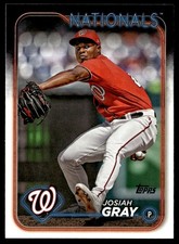 2024 Topps Josiah Gray Washington Nationals #402