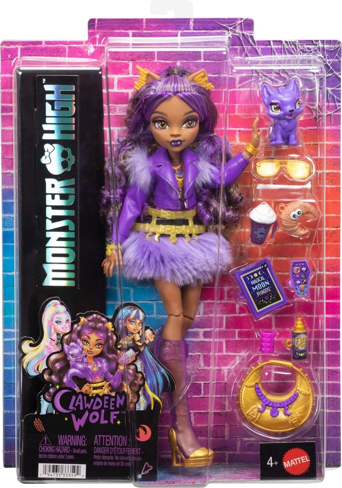 Merchandising Monster High: Mattel - Core Clawdeen