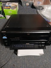 Sony DVP-CX850D Disc Explorer 200 Disc DVD CD Video CD Player TESTED No Remote