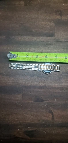 Vintage Gucci 9000M ブラックダイヤル ツートーン SS+GP クォーツ メンズ 腕時計 スイス製 読み取り - 画像17/24