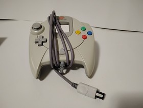 Sega Dreamcast Video Game Console w/ Working Controller + 2 Games NO POWER CORD