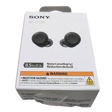 Sony WF-C710N Bluetooth Wireless In-Ear Headphones Black