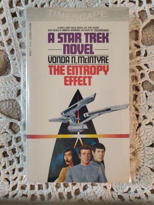 Star Trek - The Entropy Effect by Vonda N. McIntyre Pocket 1981 Timescape VG+