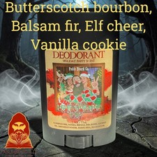 Fable Natural Deodorant - Ugly Sweater Guy -  Better Than Squatch - USA Import