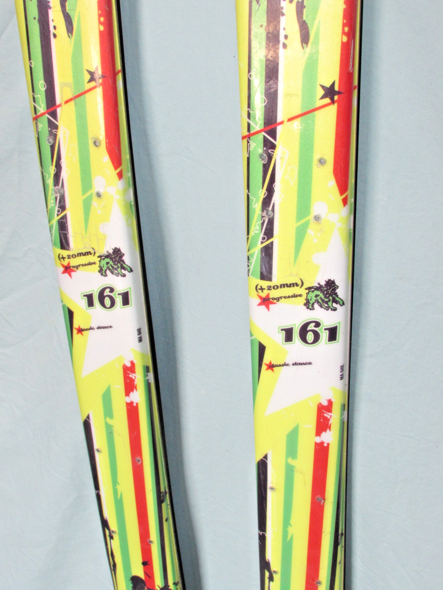 Salomon Teneighty 1080 FLYER Twin Tip freestyle All Mtn skis 161cm