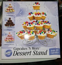 Wilton Cupcake N More Cupcake Stand Holds 23 Cupcakes