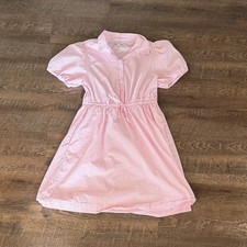 J.Crew Striped Puff Sleeve Mini Shirt Dress Size 4