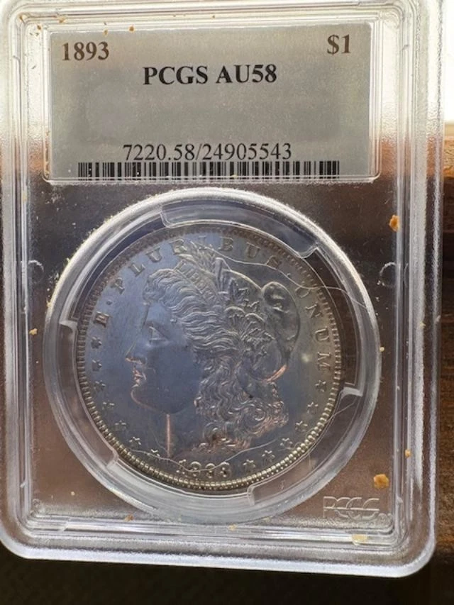 AU 58 Graded 1893 Year Morgan US Dollars (1878-1921) for sale | eBay