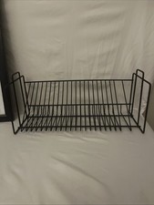 VTG Black Metal Wire 20 CD Game DVD Rack Tabletop Holder Storage Unit Desktop