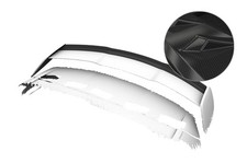Heck Spoiler Flügel Wing Carbonlook für Mercedes-Benz A-Klasse W176 AMG HF132-C