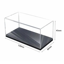 1:64 Acrylic Display Case Clear Dustproof Storage Box for Diecast Model Cars