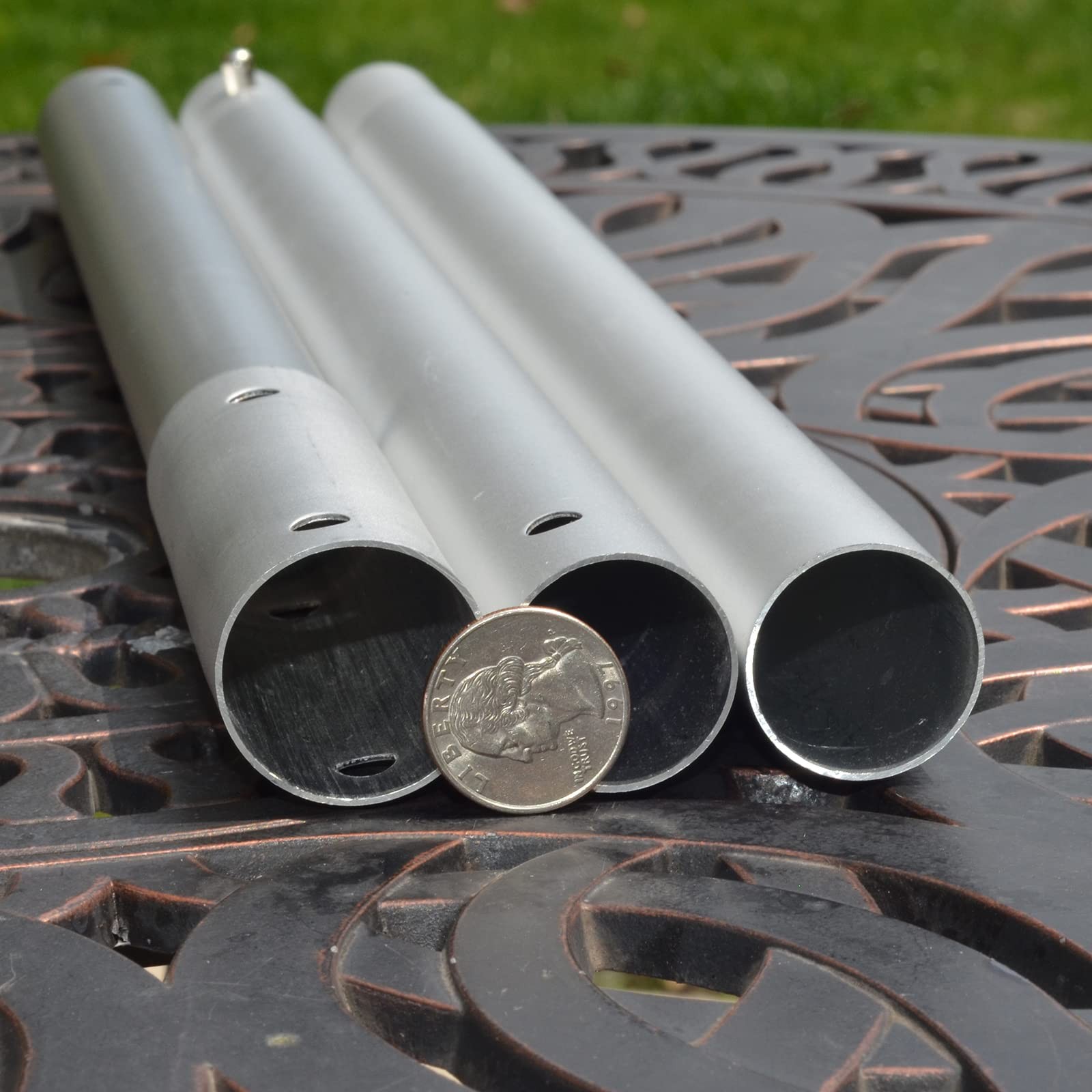 Pool Pole - 10.5 Foot Anodized Aluminum Extension Cleaning Poles,for Skimmer ...