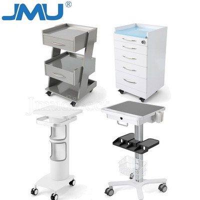 JMU Dental Multi-Function Mobile Cart 3Tier 4 Drawers Medical Rolling Cart