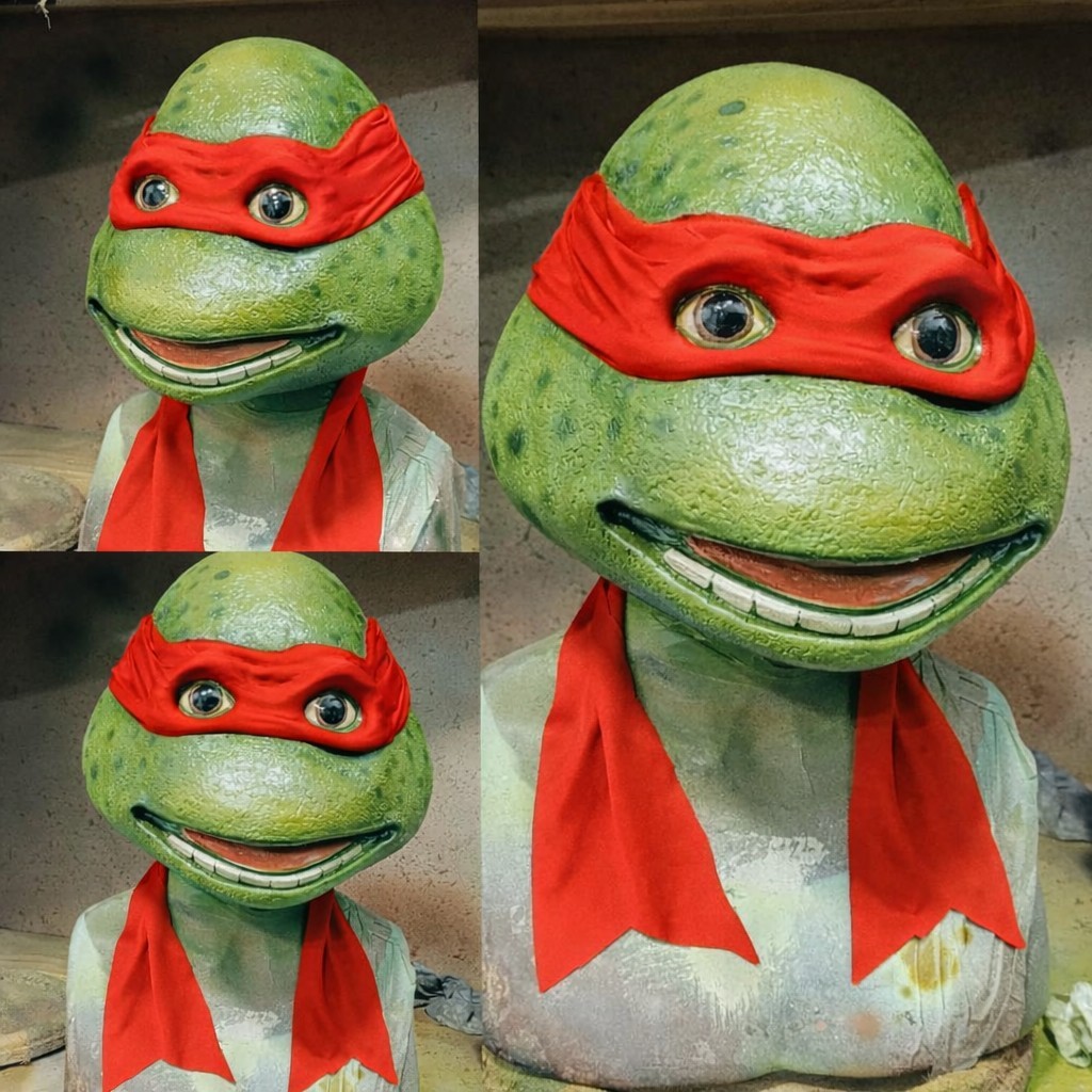 Tmnt 2003 Raphael Mask turtles ninja Raphael latex mask, Tmnt movie, mask, teenage mutant ...