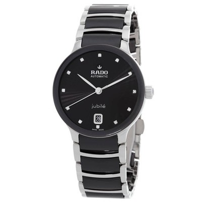 Rado Centrix Diamonds Automatic Black Dial Ladies Watch R30031742