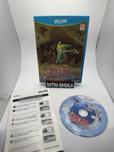 THE LEGEND OF ZELDA WIND WAKER HD | CiB | Nintendo Wii U | Shiny Cover