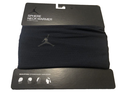 100% Original Nike Jordan Sphere Neckwarmer Halswärmer Schlauchschal Schwarz NEU