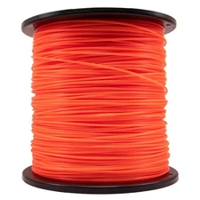 Commercial Grade Round Nylon String Trimmer Line  095"-1280ft-5lb-Spool(Orange）