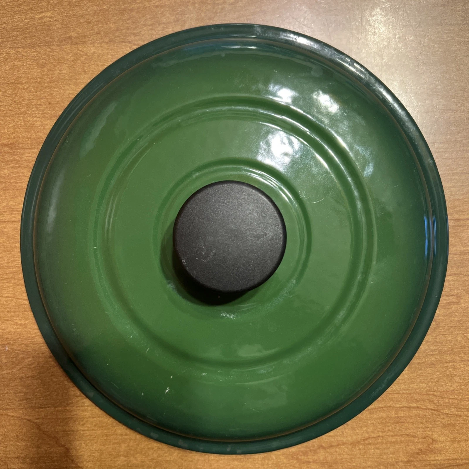 TRAMONTINA 9 1/4” Enamel Cast Iron LID ONLY Green