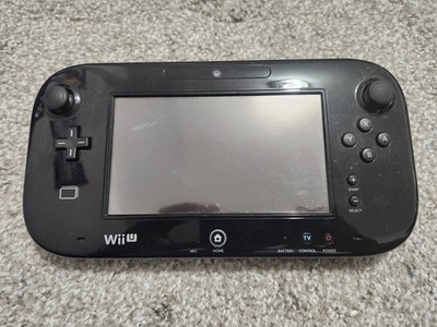 Black Nintendo Wii U Gamepad With Stylus - Defective