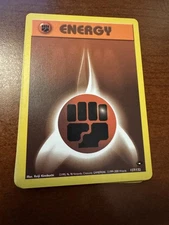 Pokémon TCG x2 Fighting Energy Gym Challenge 127/132 Regular Unlimited Common