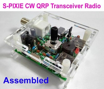 Assembled S-PIXIE CW QRP Ham Amateur Shortwave Radio Transceiver 7.023/7.030 Mhz