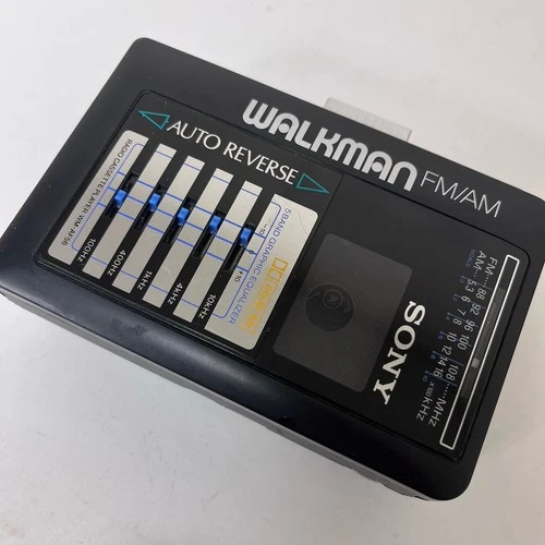 Sony WM-AF56 Walkman AM FM Radio Tape Cassette Player for PARTS or REPAIR Only