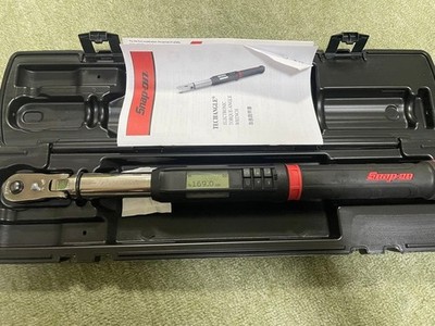 Snap-on Digital Torque Wrench 3/8 Drive Max 169Nm with Case Professional Tool