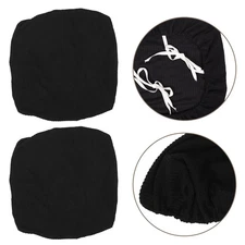 2pcs Chair Seat Cushion Covers - Office Computer Chair Covers with Straps