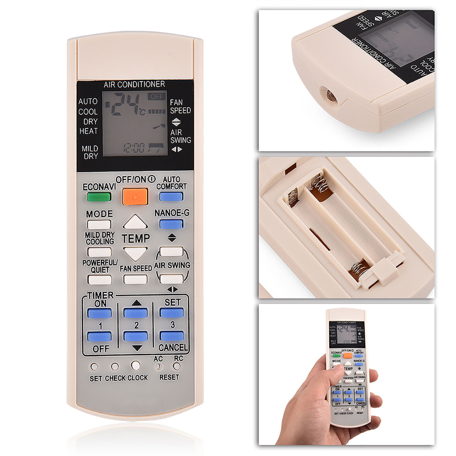 Universal Replacement Remote for A75c3300 A75c3208 A75c3706 A75c3708 AC Units