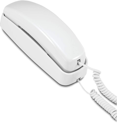 AT&T 210 Basic Trimline Telefon przewodowy, nie wymaga zasilania prądem przemiennym, do montażu na ścianie, - Zdjęcie 2 z 2