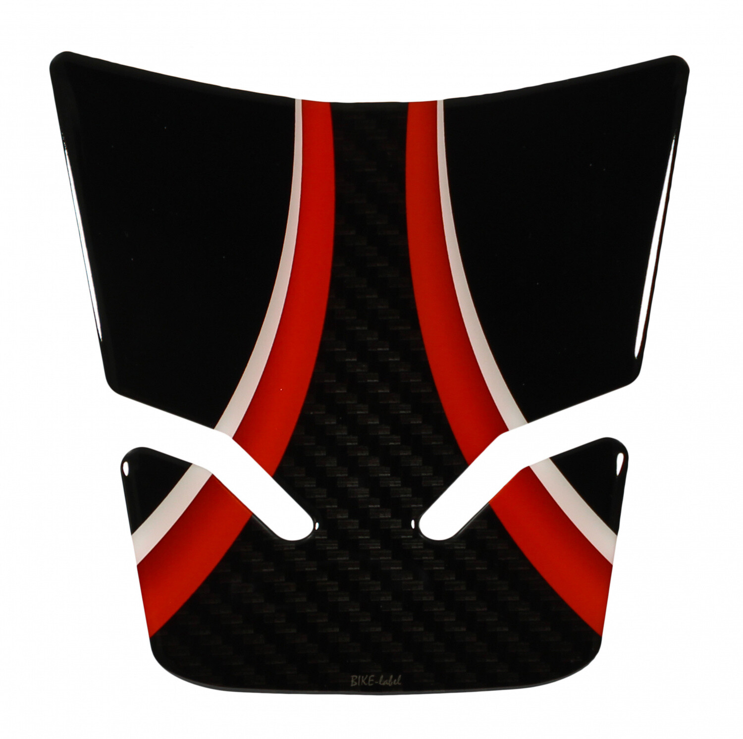 Tank Pad Motorcycle Protector 3D Compatible For Honda CB750 Hornet Carbon Red