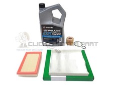 Kit de servicio de aceite filtro de cabina de aire 5L 0w20 para Toyota C-HR 1.8 híbrido (papel)