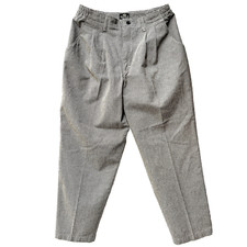 VTG LEE CASUALS Houndstooth Slim Tapered Pants Balloon Pleated Size 12 Petite