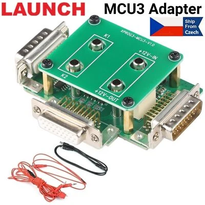 Adaptador Launch X431 MCU3 para X-PROG3 GIII para Benz todas las llaves perdidas y lectura E-CU