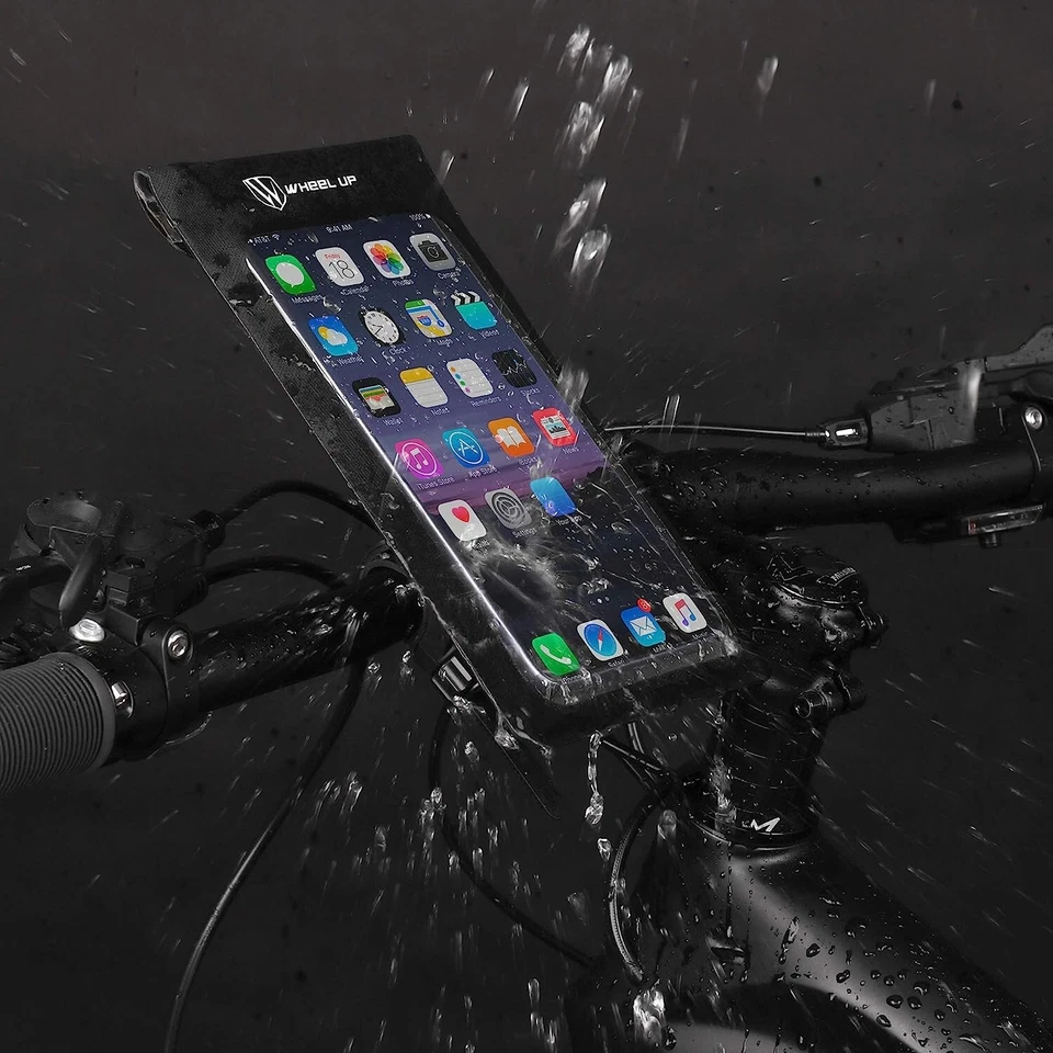 Motorbike Bike Phone Holder Waterproof Case Bag For iPhone 14 13 12 11 Pro X XR - Image 2 of 4