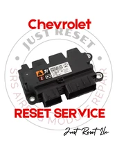 FOR ALL CHEVROLET CAMARO SRS BAG MODULE RESET CRASH CODE CLEAR RESET SERVICE