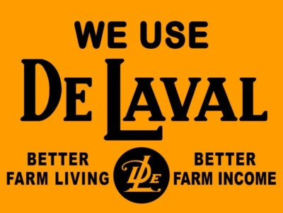 We Use De Laval - Better Income & Living NEW METAL SIGN: 9x12'' & Free Shipping