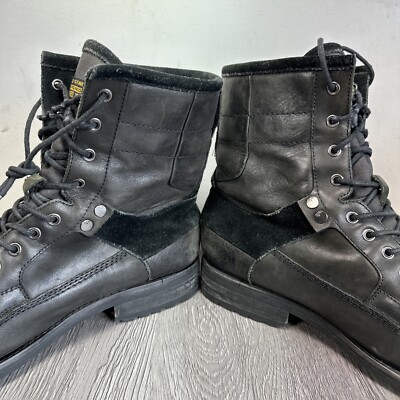 G-Star Raw Boots Men 13 Black Patton III Combat Cargo Military