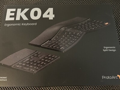 ProtoArc Wireless Ergonomic Keyboard | Separate Numeric Keypad - NIB