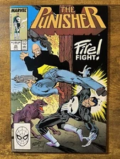 THE PUNISHER 23 DIRECT EDITION ERIK LARSON COVER MARVEL COMICS 1989