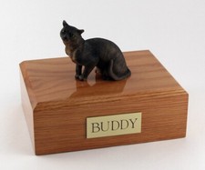 Burmese/Himalayn Cat Figurine Pet Cremation Urn Available 3 Diff Colors 4 Sizes