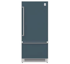 Hestan KRBR36GG 36" Bottom Mount Refrigerator, Right Hinge (Pacific Fog)