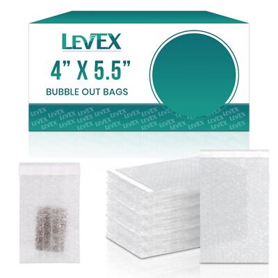 Bubble Out Bags Protective Wrap Bubble Pouches 4x5.5 4x7.5 6x8.5 8x11.5 12x15.5