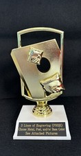 6" tall Cornhole Trophy. Please See All Photos 