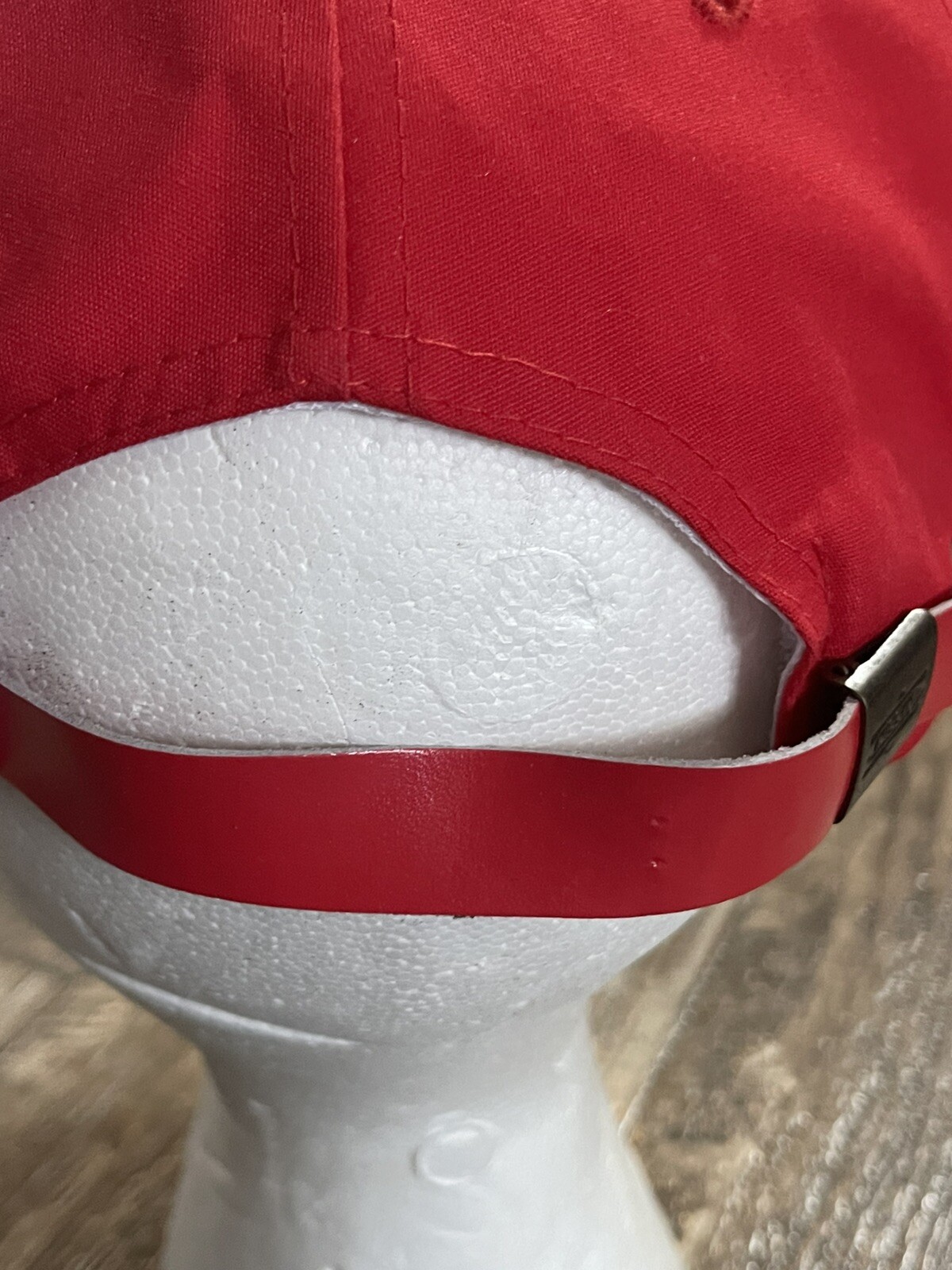 Cardinal Compression Red Solid Rope Hat Strapback… - image 4