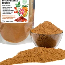Siberian Rose Hips & Sea Buckthorn Berries Powder 300g Immune Support & Natural